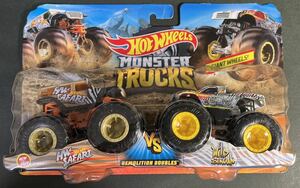 HW未使開封品 モンスタートラック 2台セット Monster Trucks 2pc ミニカー トラック HW SAFARI×Wild Streak ホットウィール HOT WHEELS