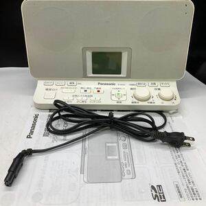 5-12-76■Panasonic/パナソニック 多機能/高品質 卓上 AM FM ラジオ レコーダー RF-DR100 ゆったりモード 早聞き 遅聞き★通電確認済