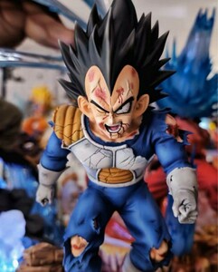 ドラゴンボール　ガレージキット　完成品　ベジータ襲来！！　鳥山明　塗装済み　