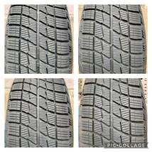 美品　195/65R15 91Q ICEESPORTE 2021 年製　スタッドレス バリ山4本セット　15x6J ET 53 PCD 114.3 5H ノアヴォクシー等_画像9