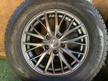 美品　215/70R16 YOKOHAMA iceGUARD スタッドレス バリ山4本セット　16x6.5J ET 38 PCD 114.3 5H デリカD5・アウトランダーハリアー等_画像2