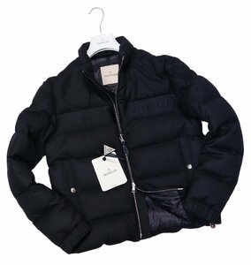 53%OFF◆ラグスポにもちょいドレにもキマる！【 MONCLER / モンクレール (伊 】極上ウールフランネルの立ち襟ショート丈 ダウンJK 2 /M