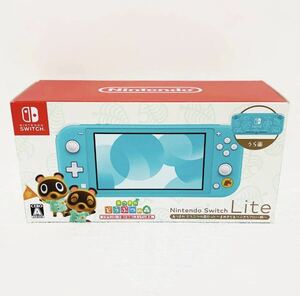 【新品未開封】任天堂 Nintendo Switch Lite あつまれ どうぶつの森セット ~まめきち&つぶきちアロハ柄~ 本体