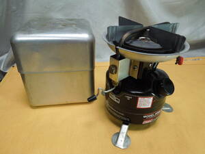 コールマン/ Coleman Peak1 Stove Model 400A 1984年8月製 専用ケース(クッカー)付き 中古