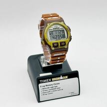 5-56 未使用 廃盤 TIMEX タイメックス アイアンマン 日本限定 復刻 インディグロ 5K842 1986 サファリ 腕時計 IRONMAN 8-LAP_画像2