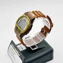 5-56 未使用 廃盤 TIMEX タイメックス アイアンマン 日本限定 復刻 インディグロ 5K842 1986 サファリ 腕時計 IRONMAN 8-LAP_画像6