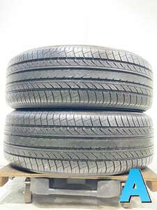 中古タイヤ サマータイヤ 2本セット 225/55R18 ヨコハマ dB デシベル E70