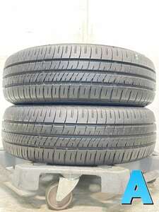 中古タイヤ サマータイヤ 2本セット 175/65R14 ダンロップ エナセーブ EC204