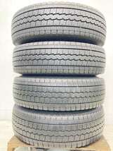 中古タイヤ スタッドレスタイヤ ホイールセット 4本セット 195/80R15 107/105 LT 日産純正 15x5.5 139.7-6穴 DUNLOP SV01_画像3