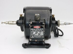 【動作品/送料無料】KAMEI DENTAL LATHE MOTOR KL2 1800～3600RPM 歯科技工 デンタルレーズ 中古 古い機械