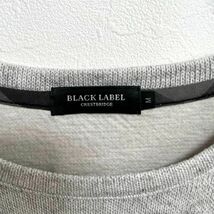 ブラックレーベルクレストブリッジ　チェック柄　 ポケット付き　長袖　トレーナー　メンズ　Mサイズ　BLACK LABEL CRESTBRIDGE_画像7