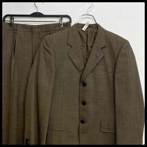 A.A.R　Yohji Yamamoto　スーツ　セットアップ　テーラードジャケット　ブラウン系　メンズ　AS＝Sサイズ相当　ヨウジヤマモト_画像1