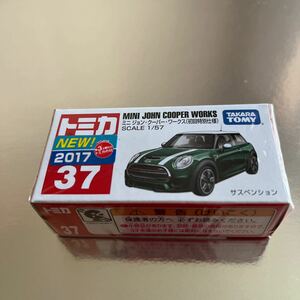 トミカ 赤箱　37 ミニジョン-クーパー-ワークス　初回特別仕様　新品未開封　