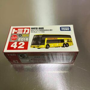 トミカ 赤箱　42 はとバス　初回特別仕様　新品