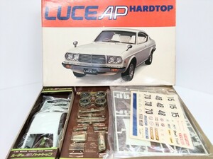 旧バンダイ　LUCE AP　ルーチェ　ハードトップ　mazda　未組立　1/20スケール　BANDAI　マツダ車　Made in japan　当時物　プラモデル