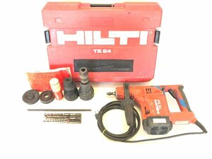 HILTI ヒルティ TE24 電動ハンマー ハンマードリル ハンマドリル 削岩機 斫り機 はつり ハツリ 電動工具 100V