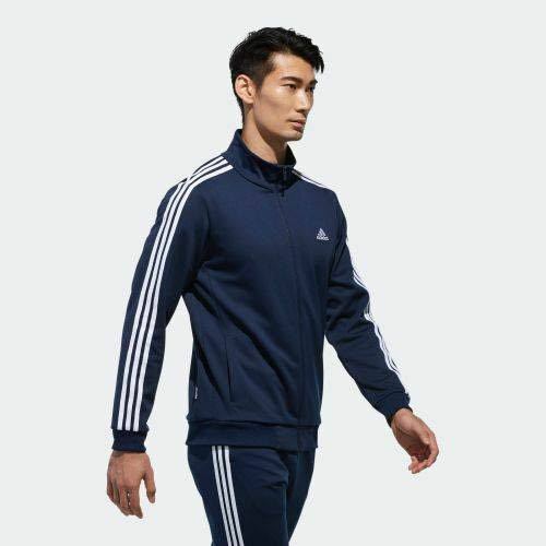 アディダス adidas 3ストライプス ジャージジャケット メンズ　BR1131