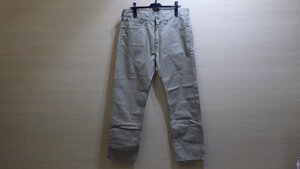 F53-35069 Levi's 505 リーバイス ストレートジーンズ ベージュ W34 L30 パンツ ボトムス ウエスト86cm 股下76cm