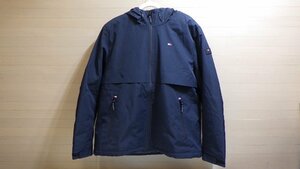 H329-1522351 TOMMY HILFIGER トミーヒルフィガー メンズ ナイロンジャケット US/L JP/XL ネイビー 上着 アウター