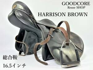 HARRISON BROWN is lison Brown 16 1/2 M 16.5 -inch saddle synthesis saddle *R511062