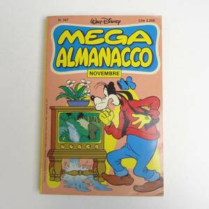 [ Italian ] Disney *Mega almanacco*Disney* foreign book [18]