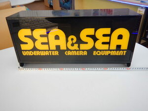  ＳＥＡ＆ＳＥＡ【underwater camera equipment】電飾看板