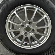 BS製ECO FORME PCD100-4H +45 14x5.5J 2022年製YOKOHAMA iceGUARD iG60 185/70R14 4本setフリード ランクス フィールダー ノート(NA)_画像2