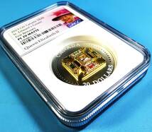 ★★ 稀少 最高鑑定 カナダ 2023年 QEⅡ St. Edward's Crown 20＄ 1oz .9999銀貨 NGC PF70MATTE ★★_画像7