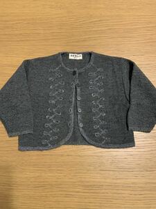 MINI MAGLIA ボレロ カーディガン 90 上品なニットカーディガン