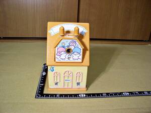 ★昭和レトロ Little Twin Stars キキララ 鉛筆削り器 CH-214 SANRIO JAPAN キャラクター 筆記用具 アンティーク 当時物 ビンテージ★