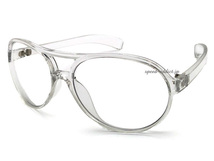 セルフレーム SEMI AUTO TEARDROP SUNGLASS CLEAR × CLEAR/セミオートティアドロップサングラスクリアレンズ透明ナスオートツーブリッジ_画像1