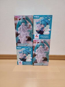 195／フィギュア まとめ 美少女 初音ミク ノエル シナモロール Luminasta Exceed Exc∞d Creative Figure Sweet Sweets 【未開封4個】