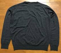 JOHN SMEDLEY V NECK KNIT ジョンスメドレー ニット セーター ウール_画像2