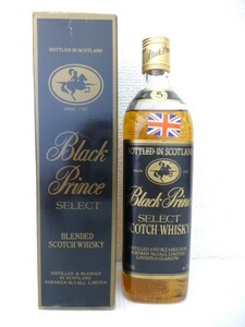 【33635】◆未開栓 ウイスキー Black Prince/ブラックプリンス 5年 スコッチ 750ml 43%◆