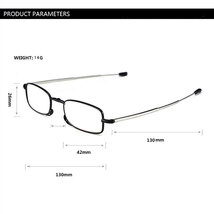 老眼鏡 折り畳み 携帯用 メンズ レディース ブルーライトカット 40% リーディンググラス eスポーツ PCメガネ 軽量 お洒落 レッド ＋1.0_画像9
