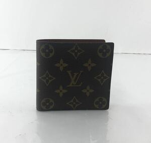 【SU167】美品 LOUISVUITTON ルイヴィトン モノグラム ポルトフォイユマルコ CA0064 二つ折り財布 お札入れ 小銭入れ ウォレット 財布