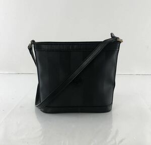 【SK1064】FENDI フェンディ ショルダーバッグ 11644 ペカン柄 斜め掛け ブラック系 黒 クロスボディ レザー バッグ 