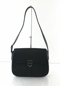 【SU209】YvesSaintLaurent イブサンローラン ショルダーバッグ ハートデザイン 斜め掛け レザー ヴィンテージ レディース バッグ