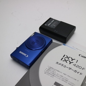 良品中古 IXY 420F ブルー 即日発送 デジカメ Canon デジタルカメラ 本体 あすつく 土日祝発送OK