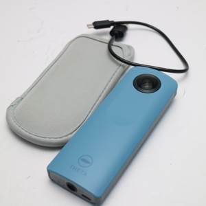 新品同様 RICOH THETA SC Blue 即日発送 コンデジ RICOH 本体 あすつく 土日祝発送OK