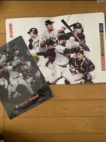 WBC クリアファイル ハリセン 野球 侍ジャパン