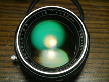 MINOLTA SR T 101 ROKKOR-PF 58mm f1.4 緑のロッコール _画像5