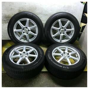 30 MICHELIN X-ICE 3+ 225/65R17 7.5分目 RAV4 ハリアー エクストレイル CR-V CX-5 レガシィアウトバック エスクード 等 *6264