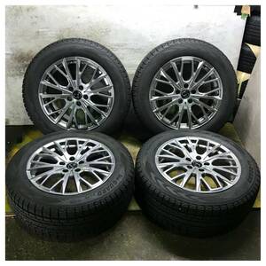 3 YOKOHAMA iceGUARD G075 235/60R18 2020年製 9.5分目 レクサス RX RAV4 ハリアー 等 *6244