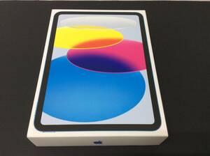 Softbank iPad 10世代Wi-Fi+Cellular 256GB ブルー 未開封品 