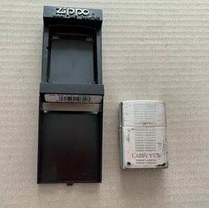 中古品・ZIPPO ジッポー CABIN YES オイルライター　K　XI