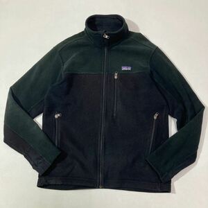 290 patagonia パタゴニア SYNCHILLA シンチラ フリースジャケット ブラック メンズ アウトドア キャンプ 切り替え 31203AE