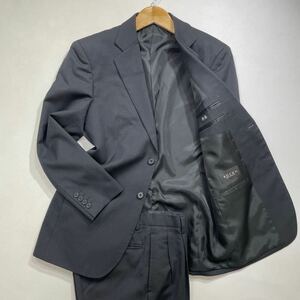 284 AOKI アオキ ROCHI ロッチ スーツ セットアップ 2Bジャケット スラックス テーラード サイズA4 ビジネス オフィス ブラック 黒 31203B