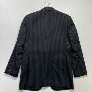 279 美品 高級感漂う Takashimaya 高島屋 ELEFIT ストライプ スーツ セットアップ テーラード ジャケット スラックス ドレス 31208Eの画像2