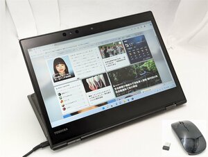 驚き価格 新品マウス付き 薄型 タッチ可 Windows11 中古良品 13.3型 SSD128GB ノートパソコン 東芝 VC72/B 第7世代i3 8GB 無線 Bluetooth